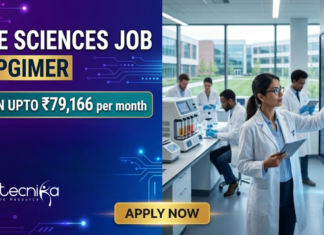 Life Sciences Job at PGIMER. Apply Now For Project Coordinator & Research Scientist Positions. Earn Upto ₹79,166 per month.