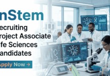 Project Associate Jobs at inStem | Apply Now for Life Sciences Career BRIC-inStem Recruitment: Hiring Life Science Candidates for Project Associate Jobs in Bangalore. Apply Online Before May 20.