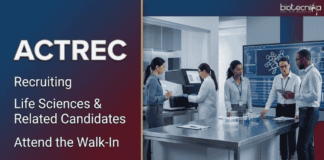 ACTREC Recruitment 2026 | Life Sciences Jobs – Walk-In Apply for Life Sciences Jobs through ACTREC Recruitment and build your career with Scientist Jobs in cancer research laboratories.