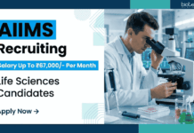 ₹67,000/- Per Month Salary at AIIMS – Multiple Life Sciences Vacancies, Apply Now Govt Jobs: AIIMS Deoghar Recruitment 2026 announces Life Sciences Vacancies for Scientist, Research Officer and Field positions.