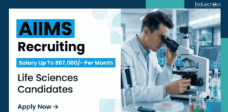 Govt Jobs: AIIMS Deoghar Recruitment 2026 announces Life Sciences Vacancies for Scientist, Research Officer and Field positions.