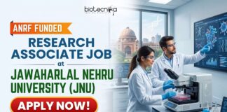Apply for a Research Associate Job at Jawaharlal Nehru University Careers. Life Science Job in ANRF-funded Leishmania research
