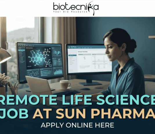 Apply for a Remote Life Science Job at Sun Pharma as Senior Executive Statistical Programming. Latest Life Science Jobs in 2026
