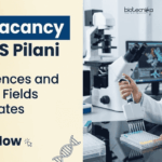 JRF Vacancy at BITS Pilani in Biological Sciences – Apply Before Deadline BITS Pilani Recruitment 2026 for JRF Vacancy. Apply Now and Build your Life Sciences Career through an ANRF-funded plant biology project.