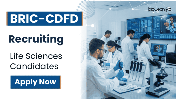 BRIC-CDFD BRIC-CDFD Recruitment for Research Associate I in Hyderabad. Explore Research Jobs and build your Life Sciences Career in genomics research.