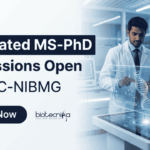 Integrated MS-PhD Admissions Open at BRIC – Join Now Apply for BRIC-NIBMG Integrated MS-PhD Admissions 2026. Build a Career in Biotechnology through advanced Training in Biomedical Genomics.