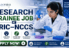 BRIC–NCCS Research Trainee Job