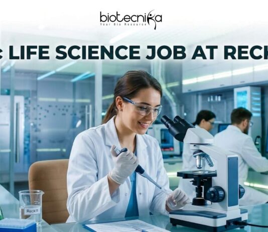 Latest BSc Life Science Job at Reckitt | Apply Online Here Apply for a BSc Life Science Job at Reckitt Careers. Senior Associate – Germ Protection role in Gurugram for life science graduate