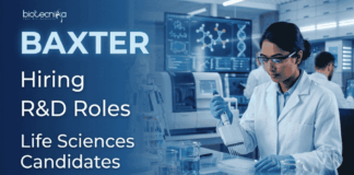Biomedical & Biochemistry Jobs at Baxter – Apply Online Now Apply for Associate Scientist through Baxter Career. Explore Biochemistry Jobs & Biomedical Engineering Jobs in pharmaceutical R&D.