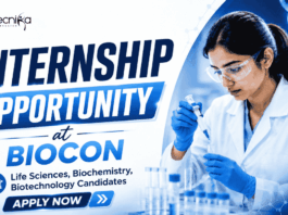 Biocon Internship for Life Sciences Students in Bengaluru. Explore Biocon Careers in GMP and Biopharma Production Roles. Apply Now