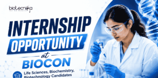 Biocon Internship for Life Sciences Students in Bengaluru. Explore Biocon Careers in GMP and Biopharma Production Roles. Apply Now