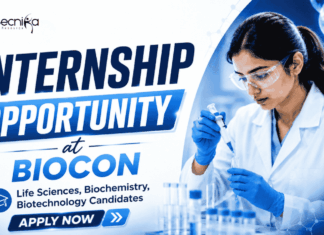 Biocon Internship for Life Sciences & Biotech Candidates – Apply Now Biocon Internship for Life Sciences Students in Bengaluru. Explore Biocon Careers in GMP and Biopharma Production Roles. Apply Now