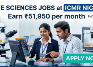 Earn ₹51,950 per month at ICMR NICPR : Apply for Research Jobs in Life Sciences Life Sciences Jobs at ICMR NICPR | Candidates Apply Now