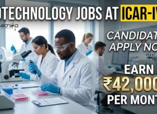 ₹42,000/- per month Salary Biotechnology Jobs 2026 at ICAR-IVRI | Walk-In Interview Biotechnology Jobs at ICAR-IVRI | Candidates Apply Now