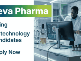 Biotechnology Jobs at Teva Pharma – Apply Online Now Teva Careers 2026: MS&T Jobs for Biotechnology and Life Sciences Candidates in Goa. Check eligibility, skills, and Apply Online.