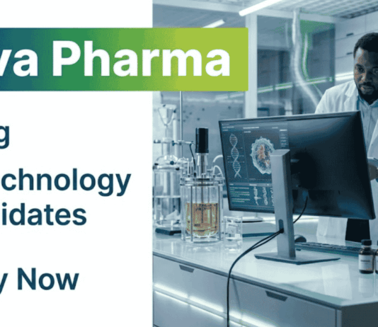 Biotechnology Jobs at Teva Pharma – Apply Online Now Teva Careers 2026: MS&T Jobs for Biotechnology and Life Sciences Candidates in Goa. Check eligibility, skills, and Apply Online.