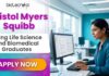 Life Science Job at Bristol Myers Squibb – Apply Today ! Life Science Job at BMS Careers for Medical Writing Jobs in Hyderabad