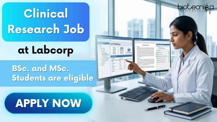 Clinical Research Job at Labcorp Careers for Life Science Job seekers in Bengaluru Clinical Research Job at Labcorp Careers for Life Science Job seekers in Bengaluru