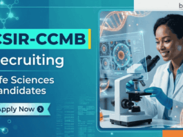 CCMB Recruitment announces Govt Research Jobs for Project Associate, JRF and Scientist posts. Excellent Opportunity for Life Sciences Career.