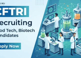 Govt Research Jobs Opportunity at CFTRI – Applications Open CFTRI Recruitment 2026 invites applications for Project Associate-I. Apply for Research Jobs in Food Tech & Biotech in Mysuru.