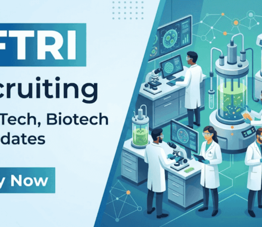 CFTRI Recruitment 2026 invites applications for Project Associate-I. Apply for Research Jobs in Food Tech & Biotech in Mysuru.
