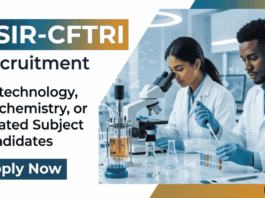 Govt Research Jobs for Life Sciences at CFTRI – Don’t Miss this Opportunity! CFTRI Recruitment 2026 invites applications for Project Associate-I. Apply for Research Jobs and Build a rewarding Career in Life Sciences.