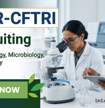 Life Sciences Jobs at CFTRI – Research Aspirants Apply Online Apply for CFTRI Recruitment 2026 - Project Associate-I. Research Jobs for Biotechnology, Microbiology, and Biochemistry candidates.