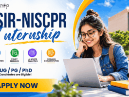 Explore CSIR Internship 2026: Govt Life Sciences Internship for UG, PG and PhD students at CSIR-NIScPR. Applications Open Now.