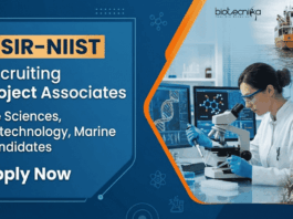 Apply for CSIR Recruitment 2026. Project Associate Jobs for Biotechnology, Life Sciences, Marine Biology, and Fisheries Candidates.