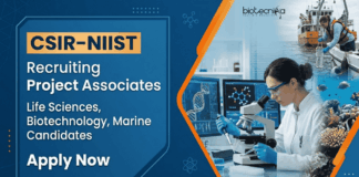 CSIR Recruitment for Life Sciences Candidates – Applications Open Apply for CSIR Recruitment 2026. Project Associate Jobs for Biotechnology, Life Sciences, Marine Biology, and Fisheries Candidates.