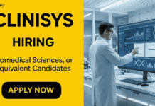 Biomedical Sciences Jobs at Clinisys – Apply Online Now Apply for a Clinisys Career as a Quality Engineer in Bangalore. Explore Biomedical Sciences Jobs in Healthcare with a Global Leader.