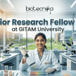 DBT-Funded Junior Research Fellow Job at GITAM University – ₹37,000 + HRA & PhD Opportunity! DBT-Funded Junior Research Fellow Job at GITAM University – ₹37,000 + HRA & PhD Opportunity!