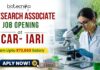 Earn ₹73,660 Salary Research Associate Job at ICAR-IARI | Apply Online Here Earn ₹73,660 Salary Research Associate Job at ICAR-IARI | Apply Online Here