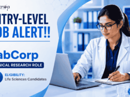 Apply for Clinical Publishing Coordinator at LabCorp Bangalore and Explore Entry-level Life Sciences Jobs for Clinical Research Career Today.