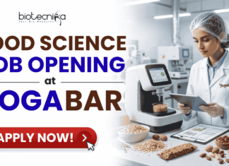 Exciting Food Science Job at Yogabar in Karnataka | Apply Online Here Apply for a Food Science Job at Yogabar Jobs. Assistant Manager Quality vacancy in Tumkur, Karnataka. Explore top QA/QC Jobs