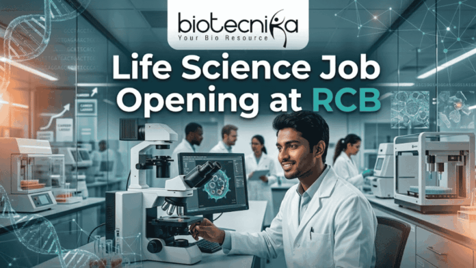 Exciting Life Science Job Opening At RCB – Apply Now Apply for a Life Science Job at RCB Careers. Project Associate Jobs available in a DBT-Indo Swedish research project on rice resilience.