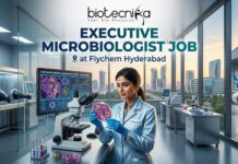 Executive Microbiologist Job at Flychem in Hyderabad | Apply Online Here Apply for the latest Microbiologist Job at Flychem in Hyderabad. Explore exciting Life Science Jobs in microbiology, QC, and R&D.