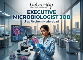 Executive Microbiologist Job at Flychem in Hyderabad | Apply Online Here Apply for the latest Microbiologist Job at Flychem in Hyderabad. Explore exciting Life Science Jobs in microbiology, QC, and R&D.