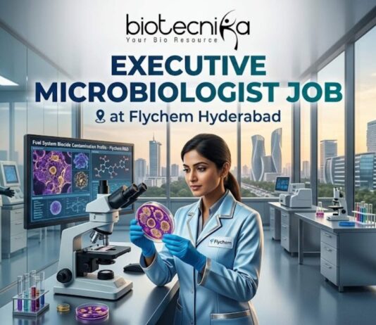 Apply for the latest Microbiologist Job at Flychem in Hyderabad. Explore exciting Life Science Jobs in microbiology, QC, and R&D.