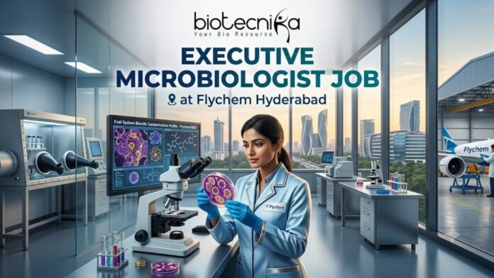 Executive Microbiologist Job at Flychem Hyderabad Apply Online Apply for the latest Microbiologist Job at Flychem in Hyderabad. Explore exciting Life Science Jobs in microbiology, QC, and R&D.