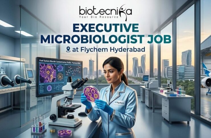 Executive Microbiologist Job at Flychem in Hyderabad | Apply Online Here Apply for the latest Microbiologist Job at Flychem in Hyderabad. Explore exciting Life Science Jobs in microbiology, QC, and R&D.
