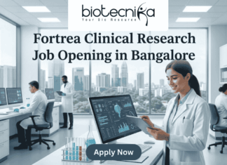 Fortrea Clinical Research Job Opening in Bangalore – Life Science Graduates Must Apply! Explore a Clinical Research Job opportunity at Fortrea in Bangalore. Kick-start your career in clinical development today!