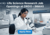 Explore exciting Life Science Research Job opportunities at INMAS for Research Associate and Junior Research Fellow positions.