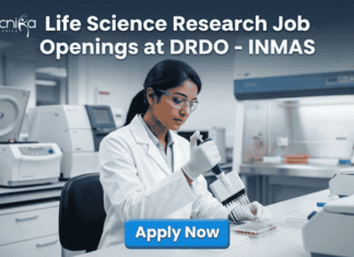 DRDO Recruitment 2026: Life Science Research Job Openings | Earn Up to ₹67,000 + HRA Explore exciting Life Science Research Job opportunities at INMAS for Research Associate and Junior Research Fellow positions.
