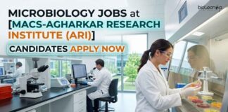 MACS Careers 2026: Microbiology & Biotechnology Candidates Microbiology Jobs at MACS-Agharkar Research Institute (ARI)