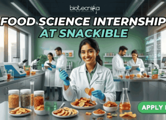 Snackible Food Science Internship in Mumbai | Apply Online Here Apply for the Snackible Food Science Internship 2026 in Mumbai. Explore QA/QC Intern opportunities, Jobs, & stipend details