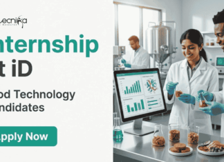 Food Tech Internship at iD | Apply Online Here! Food Tech Internship under iD Careers: Quality Intern role for Food Technology and Dairy Freshers at Anekal, Apply Now for Freshers Job.