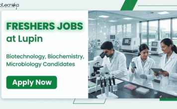 Freshers Job at Lupin – Life Sciences Candidates Apply Now!! Lupin Careers-Executive Associate Role. Freshers Jobs for Life Sciences Candidates with Pharma Production and Cleanroom Experience.