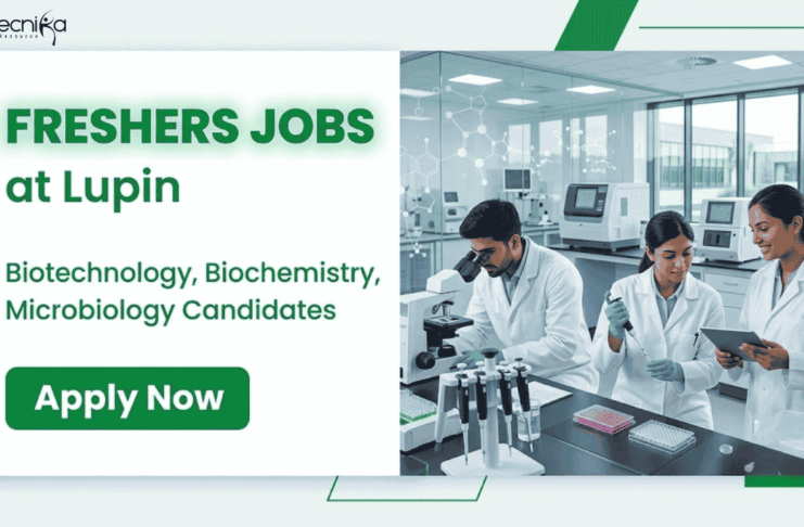Freshers Job at Lupin – Life Sciences Candidates Apply Now!! Lupin Careers-Executive Associate Role. Freshers Jobs for Life Sciences Candidates with Pharma Production and Cleanroom Experience.