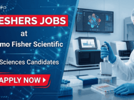 Life Sciences Freshers Job at Thermo Fisher – Don’t Miss this Opportunity! Apply for Thermo Fisher Career 2026. Scientist Jobs for Life Sciences Freshers and Biotechnology Candidates in Bangalore.